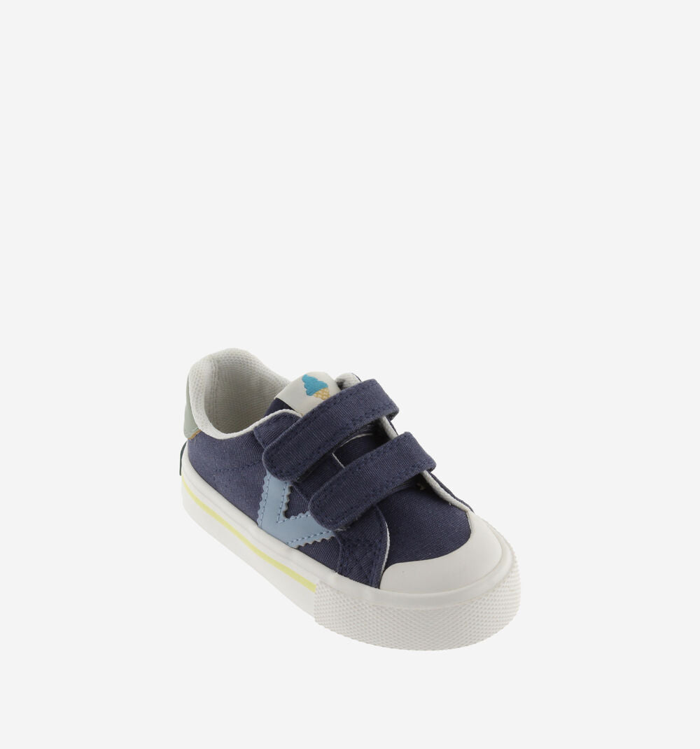 Victoria Tribu Straps Canvas Marino