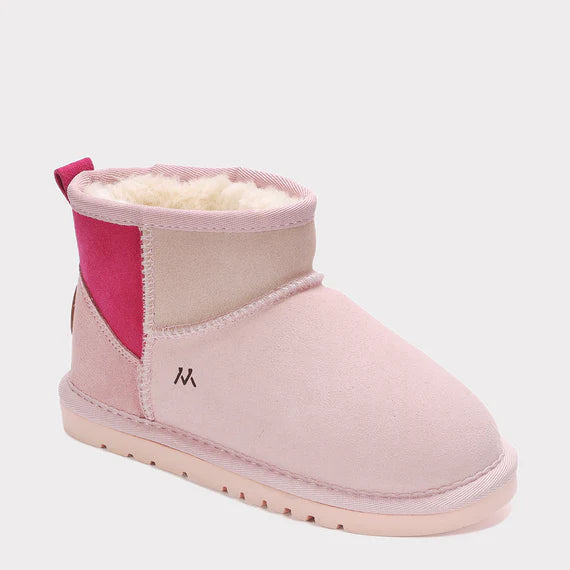 Mykos Kora Short Pull-On Boot Multi Pink