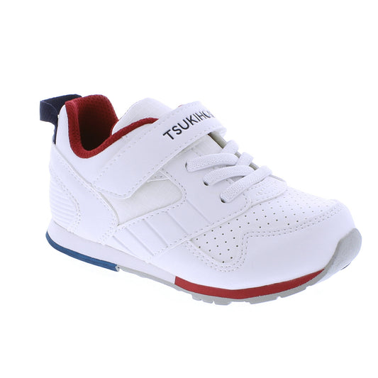 Tsukihoshi Racer White/Navy Sneaker