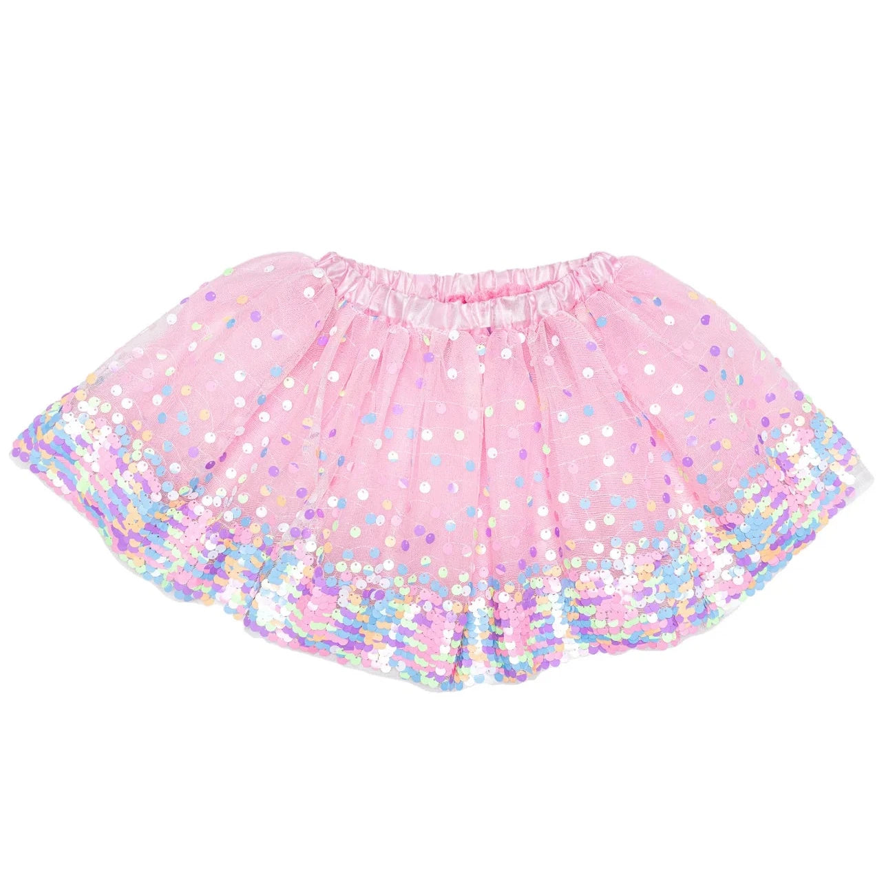 Great Pretenders Pink Party Fun Sequin Skirt