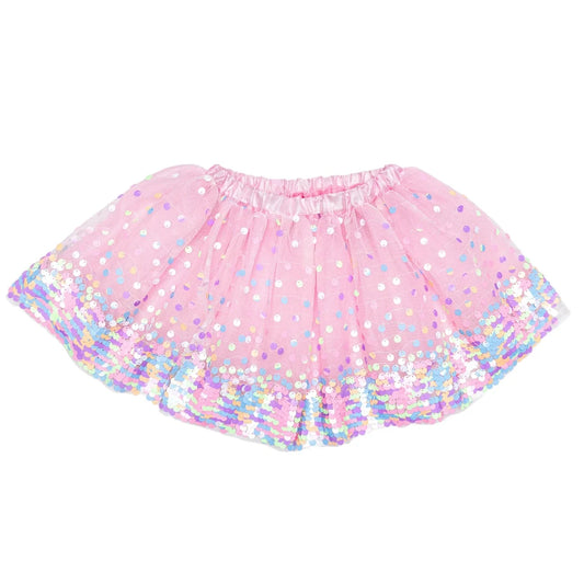 Great Pretenders Pink Party Fun Sequin Skirt