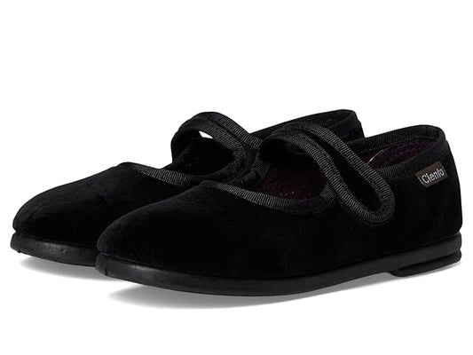 Cienta Black Velvet Mary Jane 500075