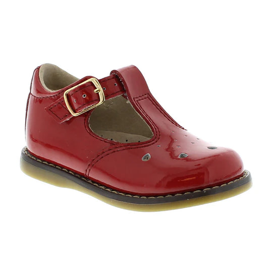 Footmates Harper Red Patent