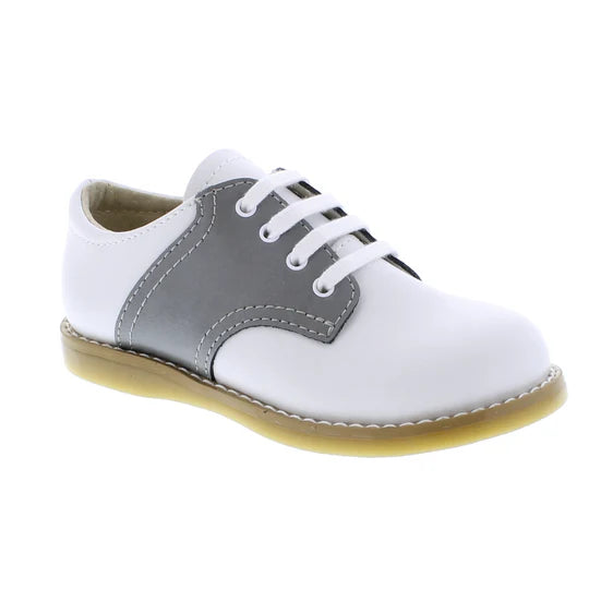 Footmates Cheer White/Gray