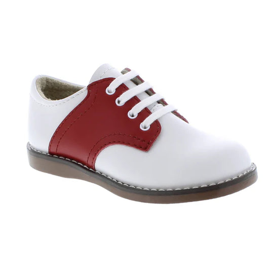 Footmates Cheer White/Red