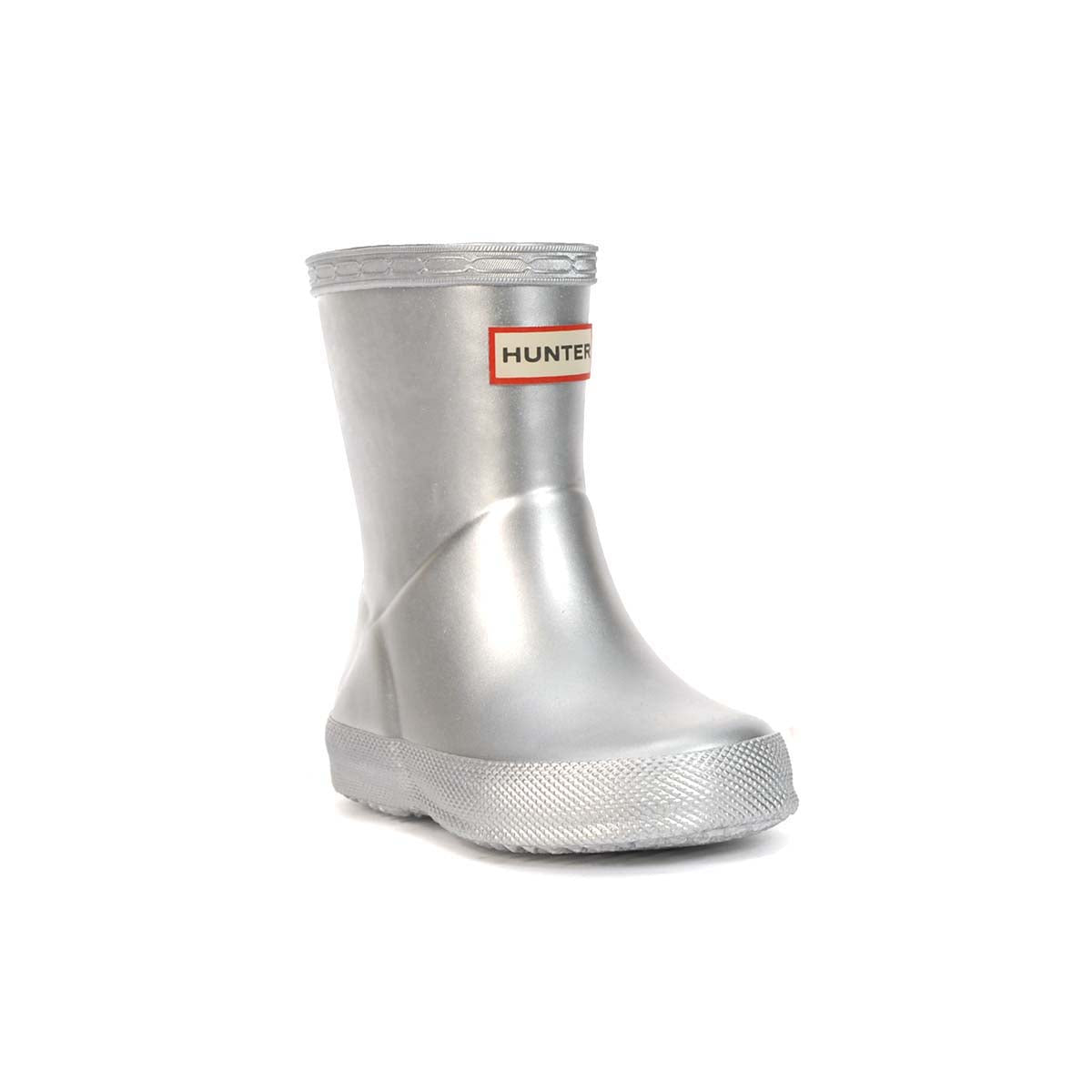 Hunter Rain Boots Silver