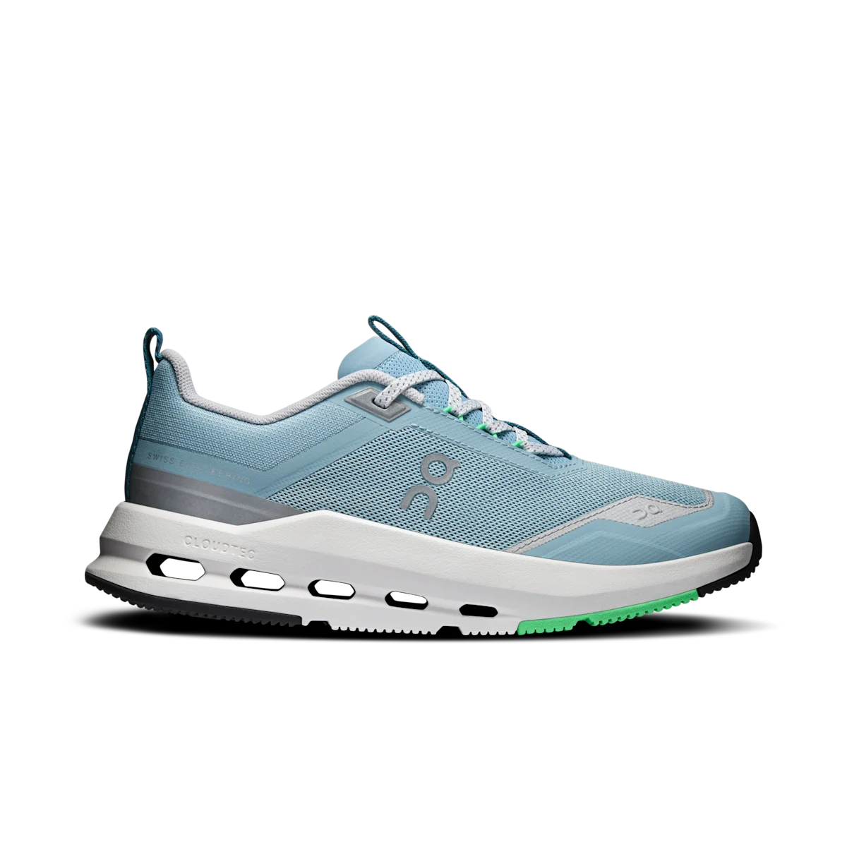 On Cloudnova Youth Wash/White
