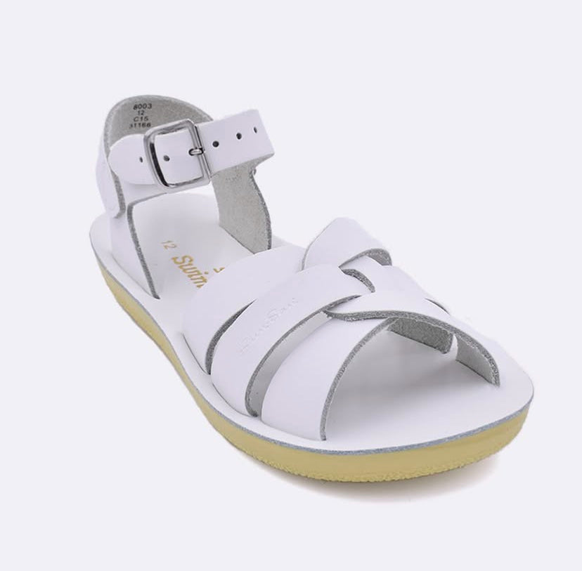 SunSan Swimmer Sandal White