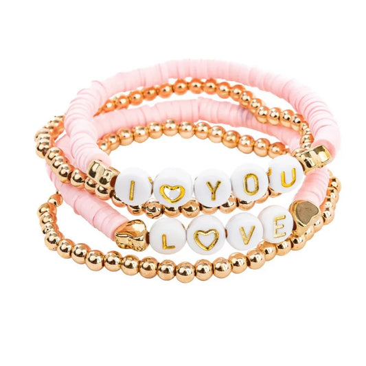 Great Pretenders "I Love You" Bracelet