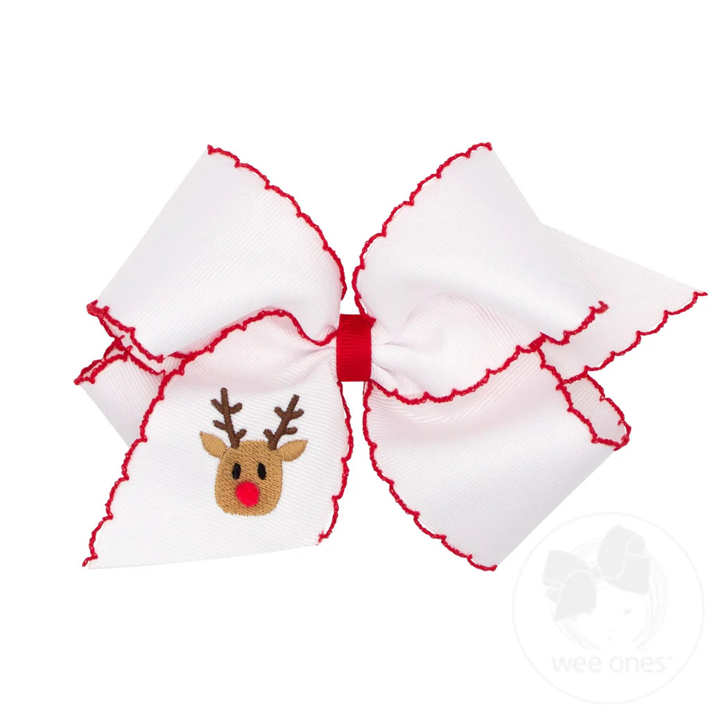 Wee Ones Reindeer Bow- King