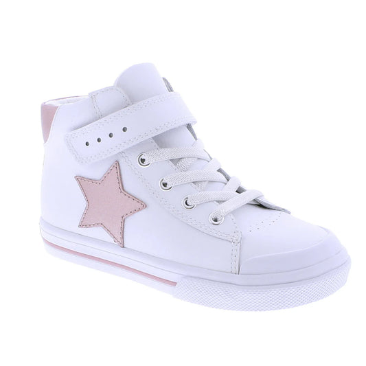 Footmates Riley White/Rose