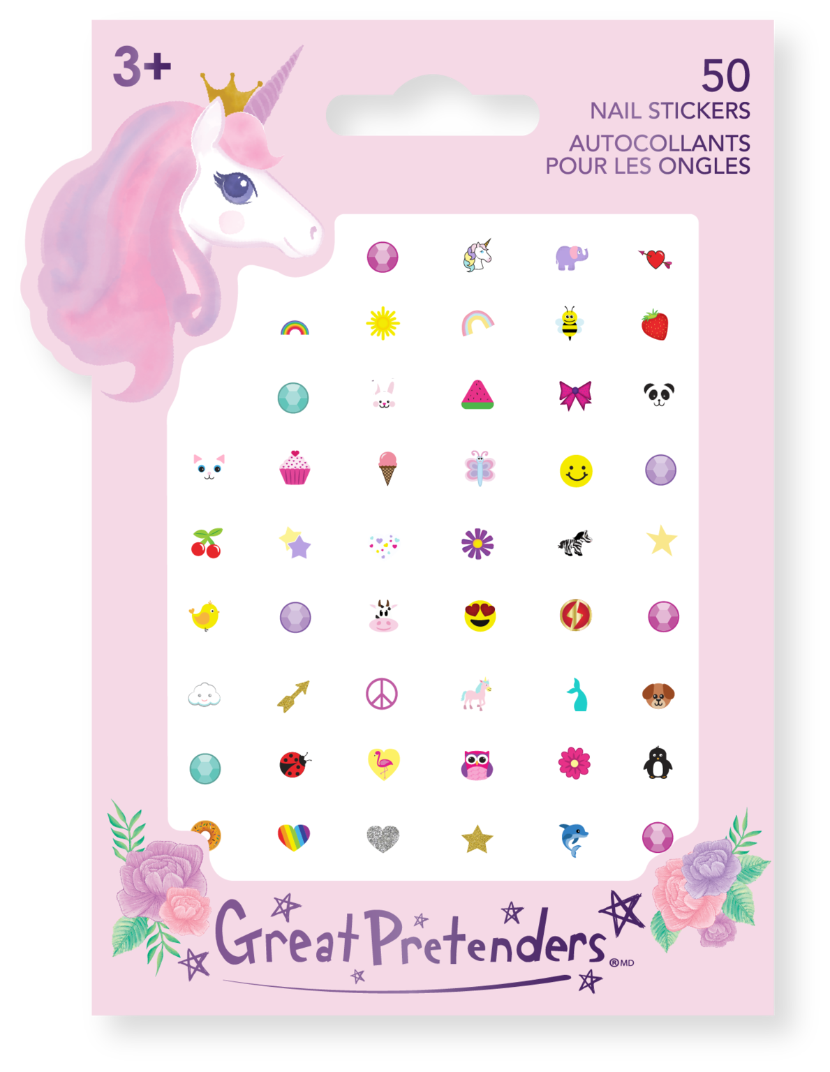 Great Pretenders Unicorn Nail Stickers