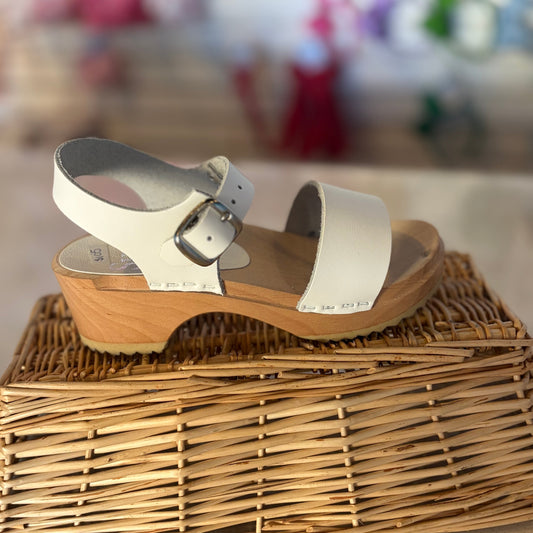 Sven Sandal Clog White
